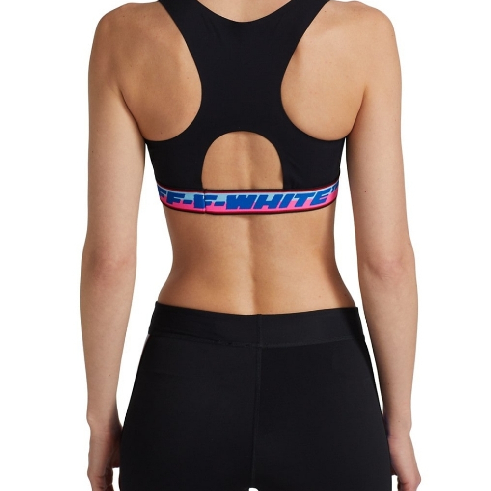 Off White Logo Sports Bra - Picture 4 of 4